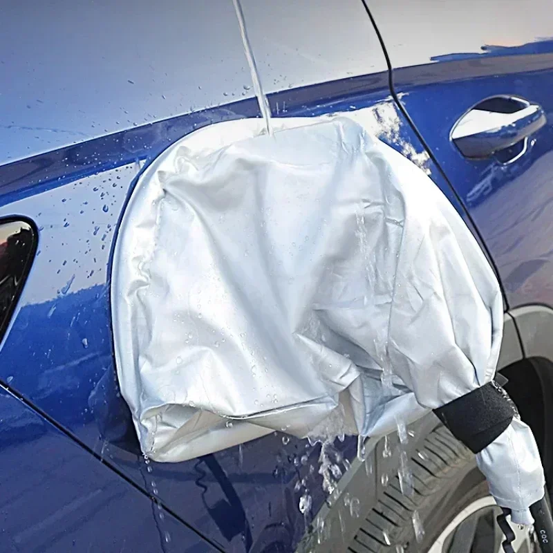 ل BYD ختم U Sealion 6 أغنية زائد DMi/EV 2020-2025 سيارة شحن بندقية غطاء للمطر في الهواء الطلق شحن كومة شحن ميناء مقاوم للماء R