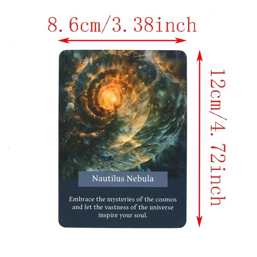 46pcs 12x8.6 cm Ocean of Wisdom Oracle Cards Games No Manual