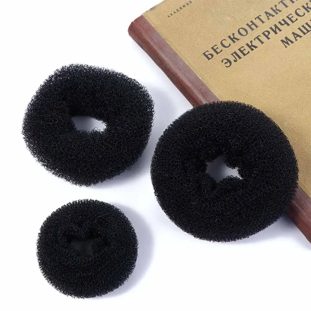 Haarring, Haaraccessoires, Fleischbällchen-Haarstil, koreanischer Stil, Haargummi für Pferdeschwänze, Damen-Haarband, Vogelnest-Haarknotenformer, Styling-Werkzeuge. – Detail 2