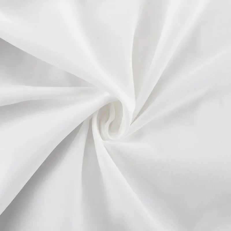 Camisa blanca elegante de oficina para mujer, blusa holgada de manga larga con cuello redondo, Top clásico informal para negocios y ropa informal 2024