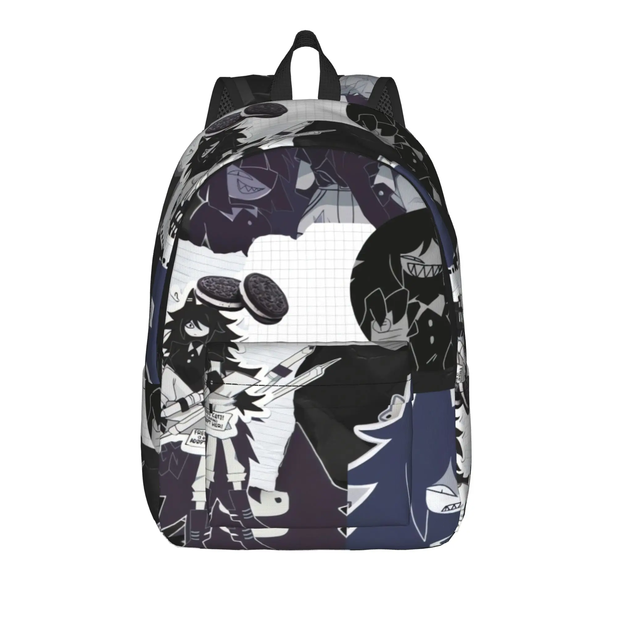 Fundamental Paper Education Backpack Men  Breathable Backpacks Polyester Style High School Bags University Designer Rucksack