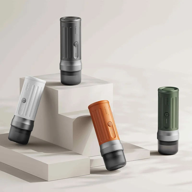 

Портативная кофемашина PCM03S-MAX Mini CGE03 с программируемой кофемолкой, электрическая, с питанием от USB, для дома, автомобиля, автофургона, использования на улице