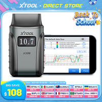 XTOOL Anyscan A30M OBD2 Scanner Bluetooth Diagnostic Tools Automotive Scanner Lifetime Free Update Bidirectional Built-in CAN FD