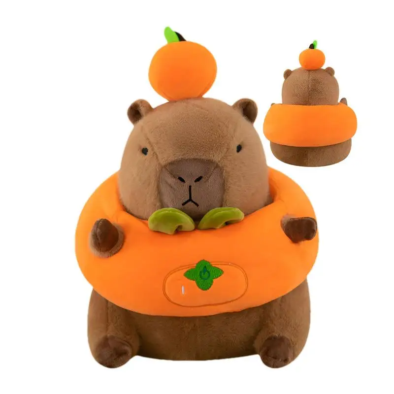 

Игрушечная Подушка Huggable капибара, интерьер автомобиля, мягкая игрушка, украшения, мягкая плюшевая игрушка капибара, новинка, автомобильные аксессуары