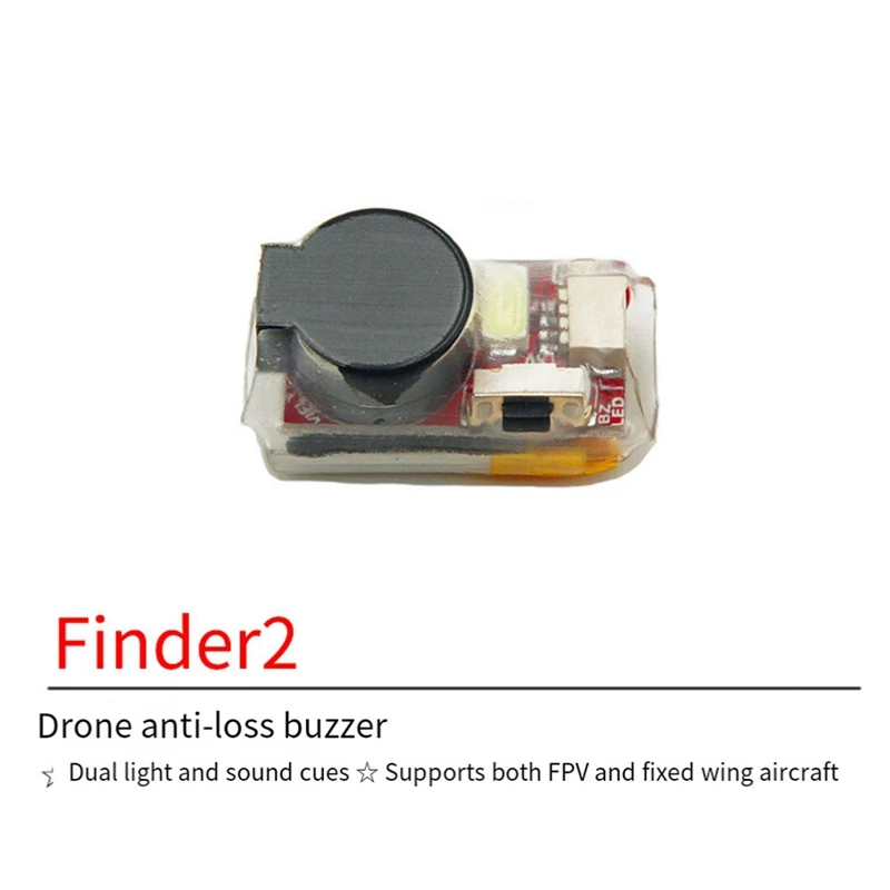 1 Piece Finder 2 5V Buzzer Tracker Superloud 105Db Random Color PCB For FPV Racing Micro-Type Long Range LR4 Drone