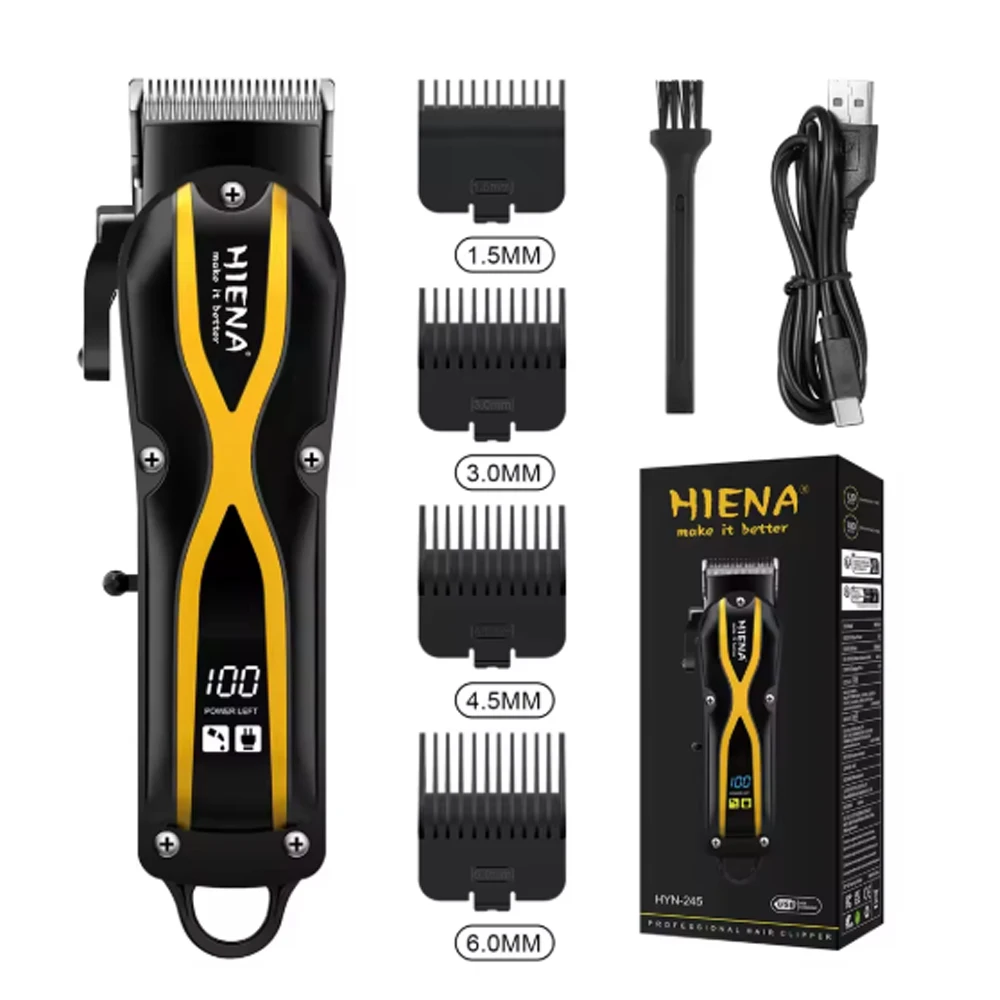 HIENA Electric Hair Cutting Machine HYN-245 Professional Hair Trimmer For Barber Shop Hair Clipper
