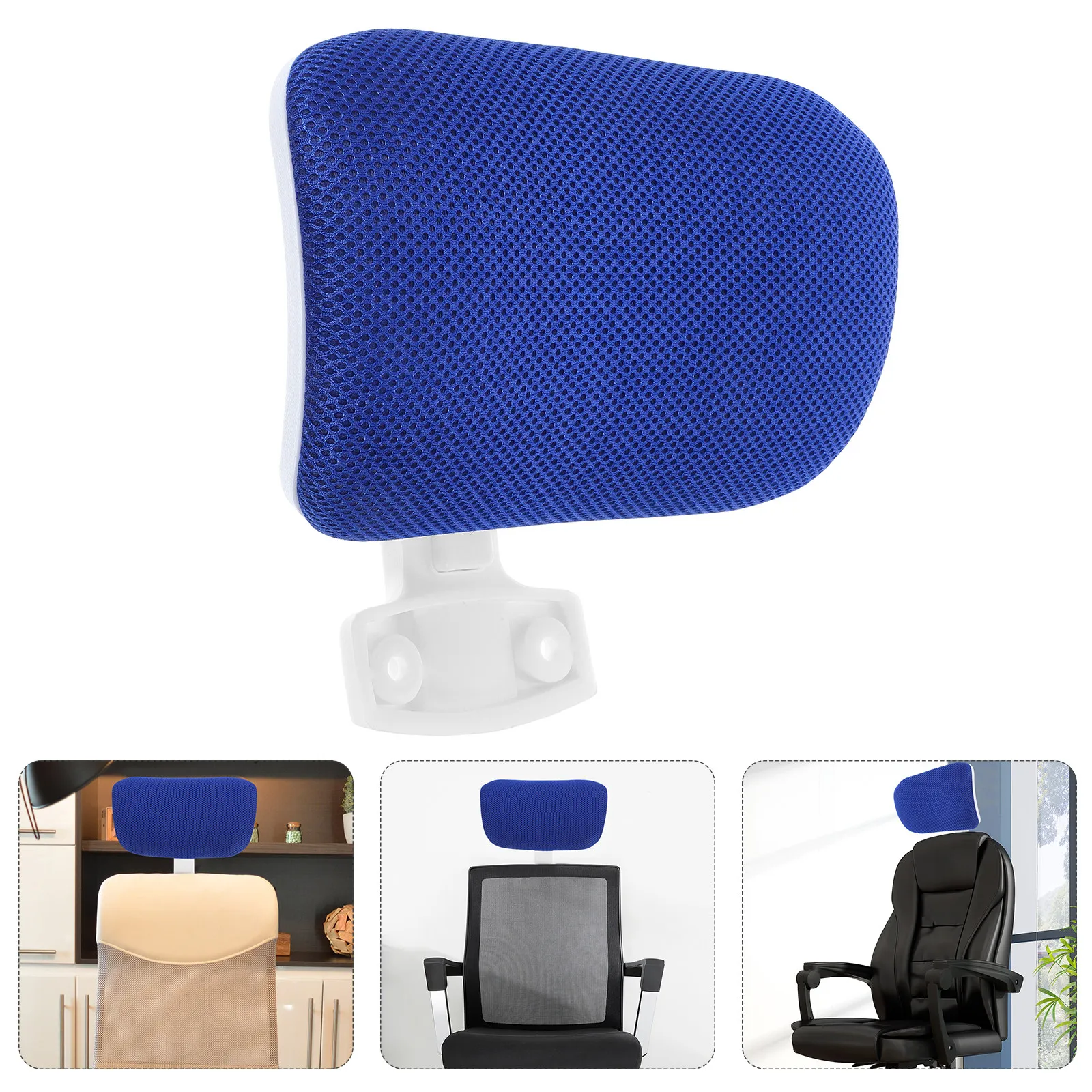 Office Chair Headrest Universal Adjustable Ergonomic Neck Support Cushion Computer Headrest for Work Comfort Head Rest for Chair