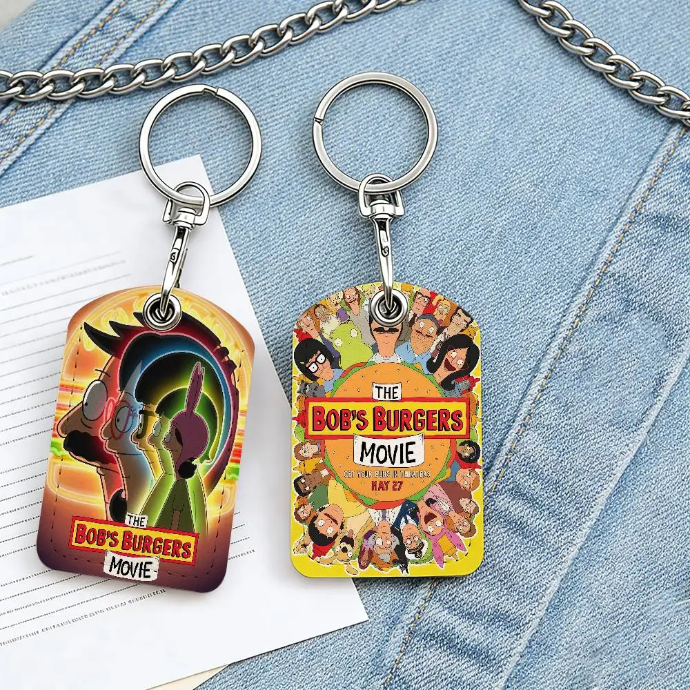 كارتون B-Bobs B-Burgers رائع الأكثر مبيعًا غطاء بطاقة هوية حافلة الطالب باب الوصول إلى المدرسة بطاقة الائتمان الواقية #5