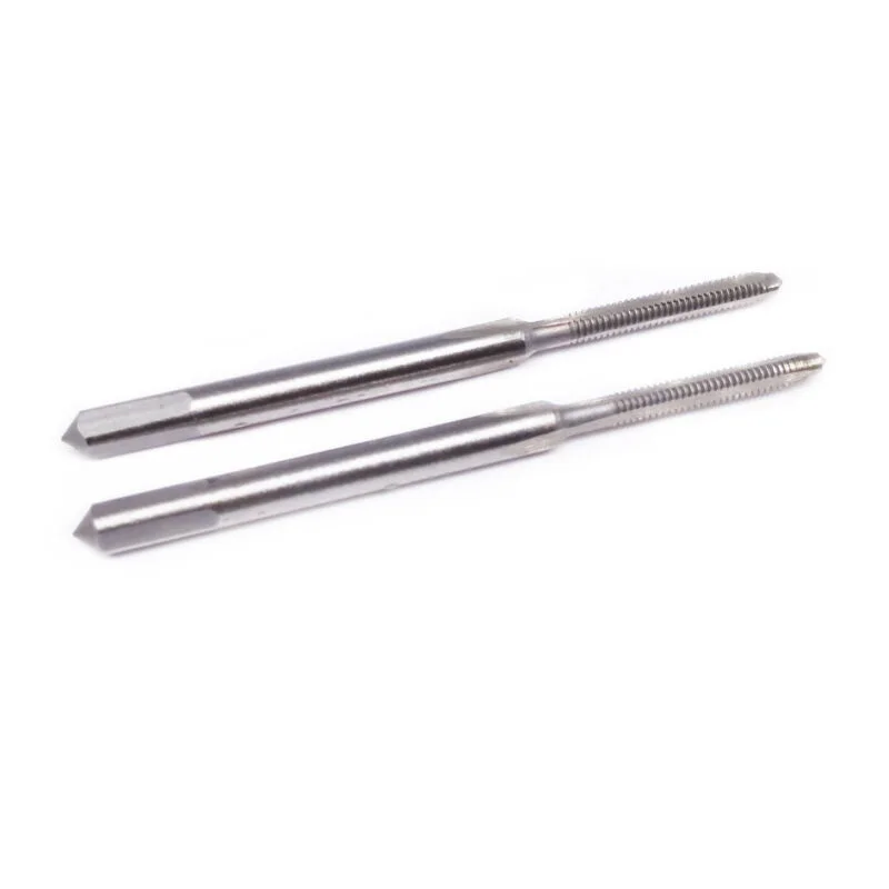 2pc M2-0.4 Metric Taper Tap Kit with Right-Hand Thread Design for Consistent Thread Formation in Machining and Assembly