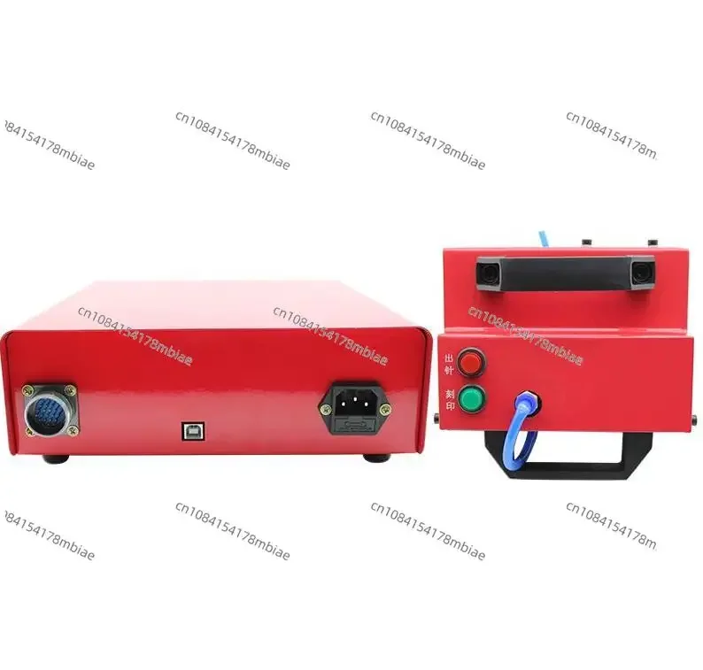 Portable Metal Pneumatic Dot Peen Marking Machine For VIN Code(80*20mm) Frame Marking Machine chassis number