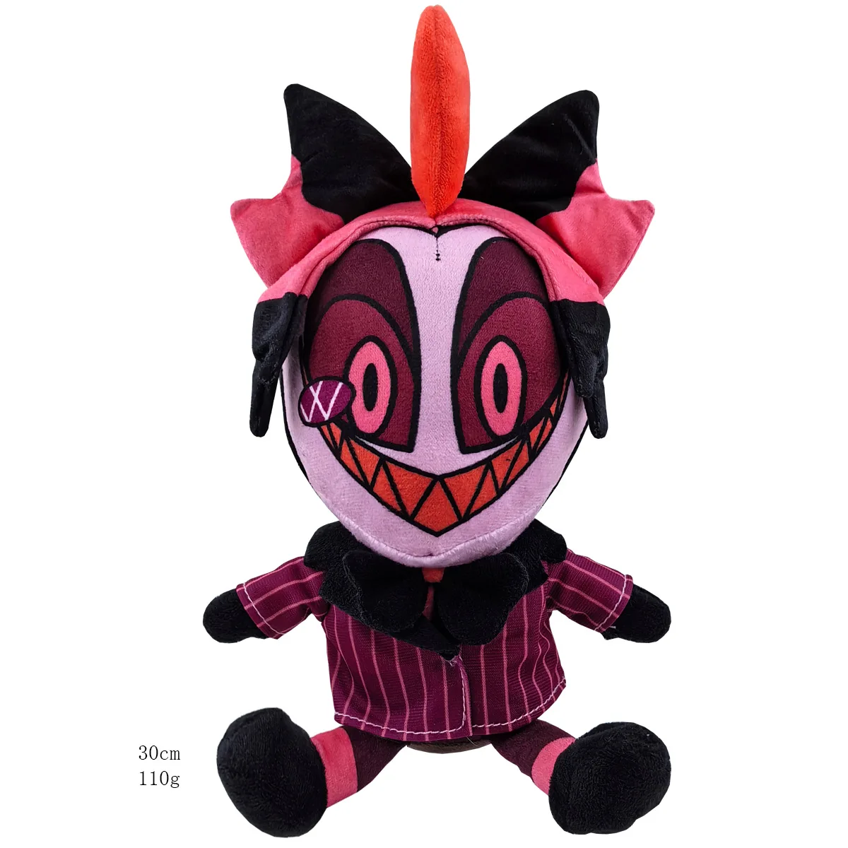 ตุ๊กตาอนิเมะ Hazbin Hotel ตัวละคร Sir Pentious, Lucifer, Alastor, Charlie ของเล่นตุ๊กตาผ้าพลัฌ ของตกแต่ง หมอนอิง ของขวัญวันเกิด