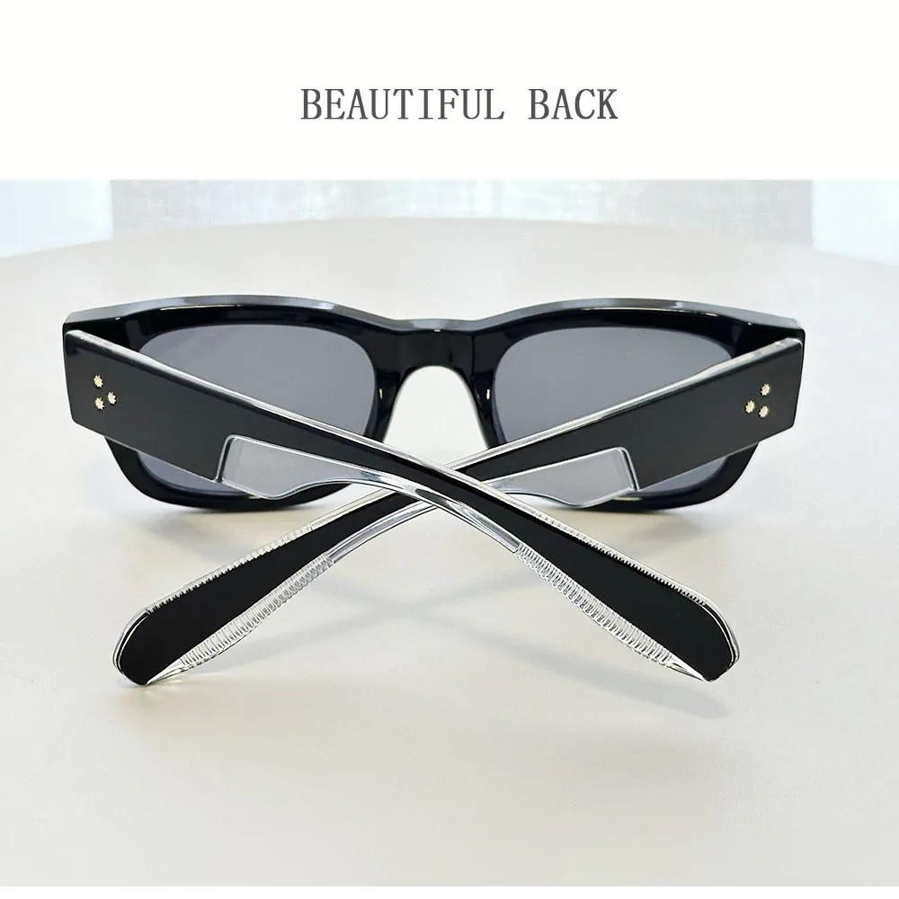 2026 neue Sonnenbrille Männer Vintage Sonnencreme Sonnenbrille Frauen Retro Platz Mode Gläser Gafas De Sol Hombre Lunette Soleil Femme – Detail 13