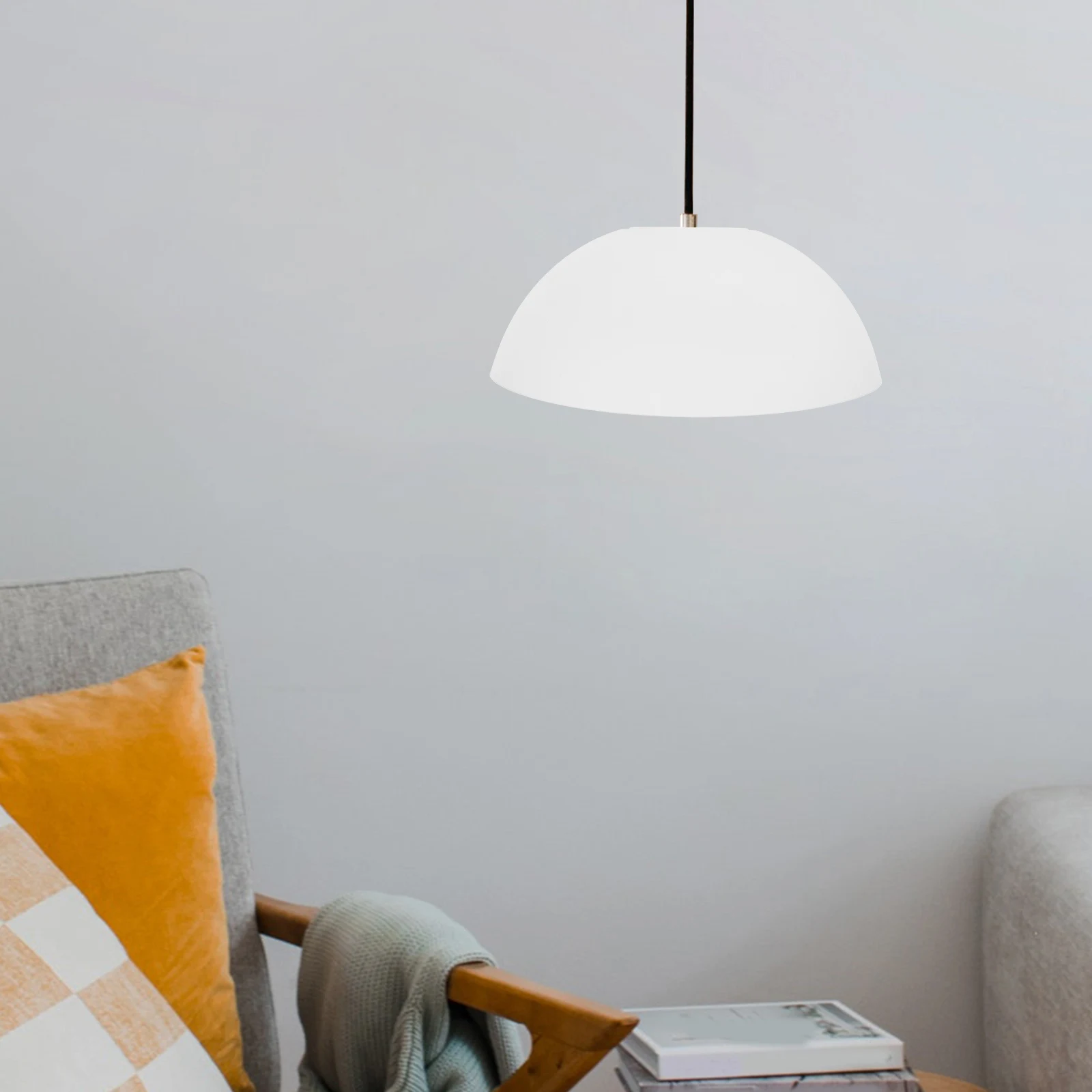 2Pcs Plastic Lampshade 42mm Hole Desk Shades Hanging Ceiling Modern Style Home Decor Lighting Accessories