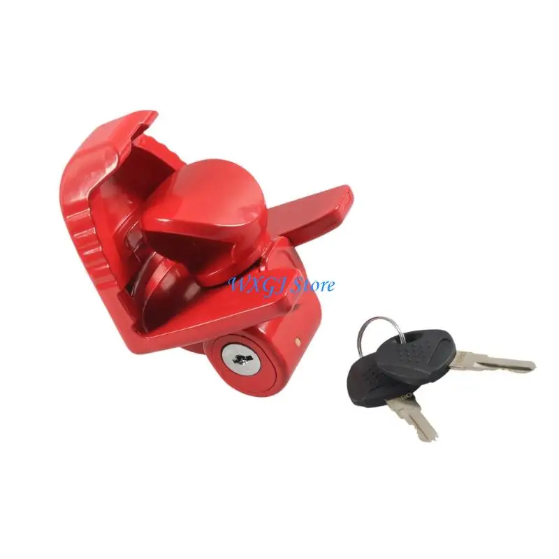 37JE Improved Aluminum Trailer Coupler Lock Works With Various Receiver Sizes