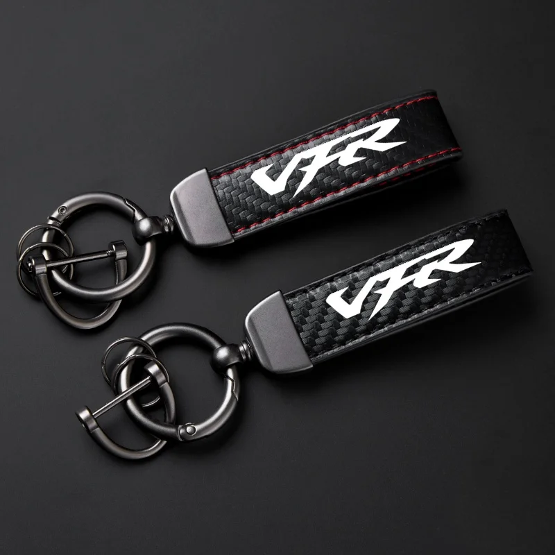 For HONDA VFR VFR750 VFR800 VFR800X VFR1200F VFR800F 800 F 750 New Classic Motocycle Keychain Holder Keyring Logo Carbon Fiber