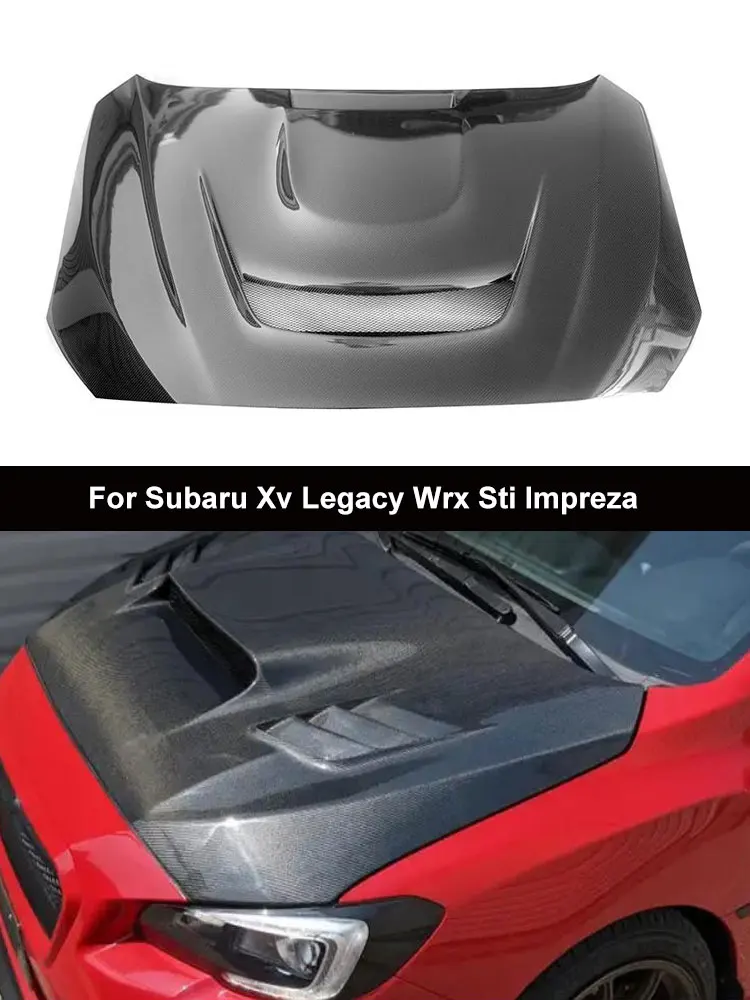 

OEM Carbon Fiber Engine Hood Front Bonnet Covers for Subaru Xv Legacy Wrx Sti Impreza