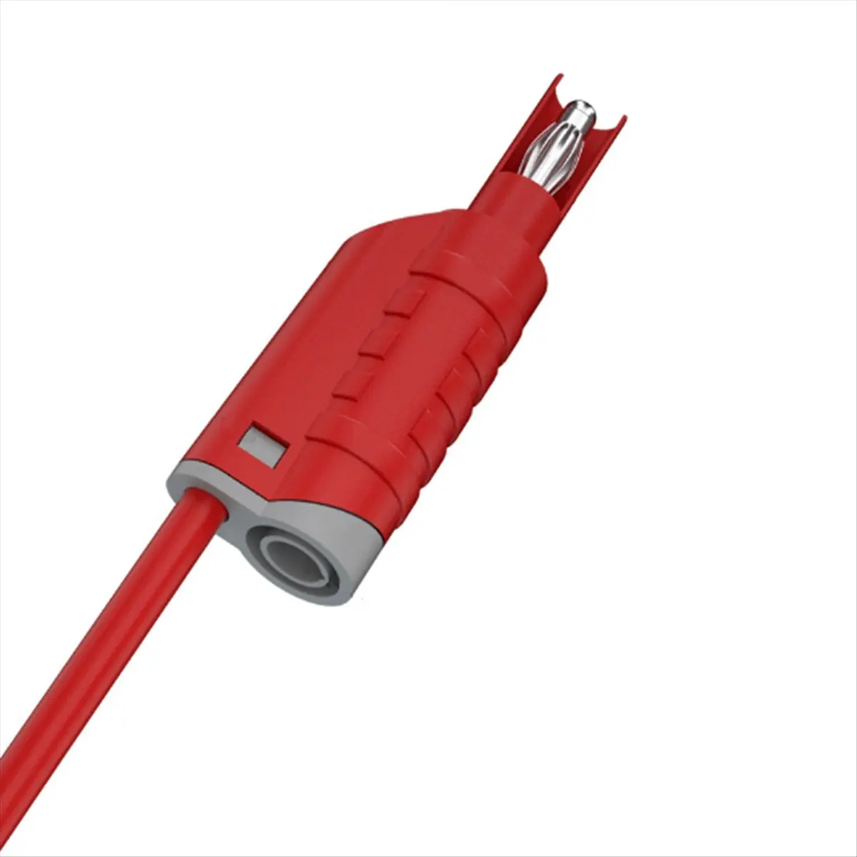 كابل اختبار الرصاص بمقبس الموز المزدوج 4 مم من Apr.5 لمشبك التمساح المتعدد على شكل حرف U #5