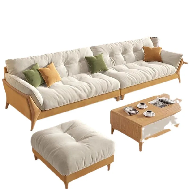 

Simple and modern Nordic clouds straight row size apartment living room