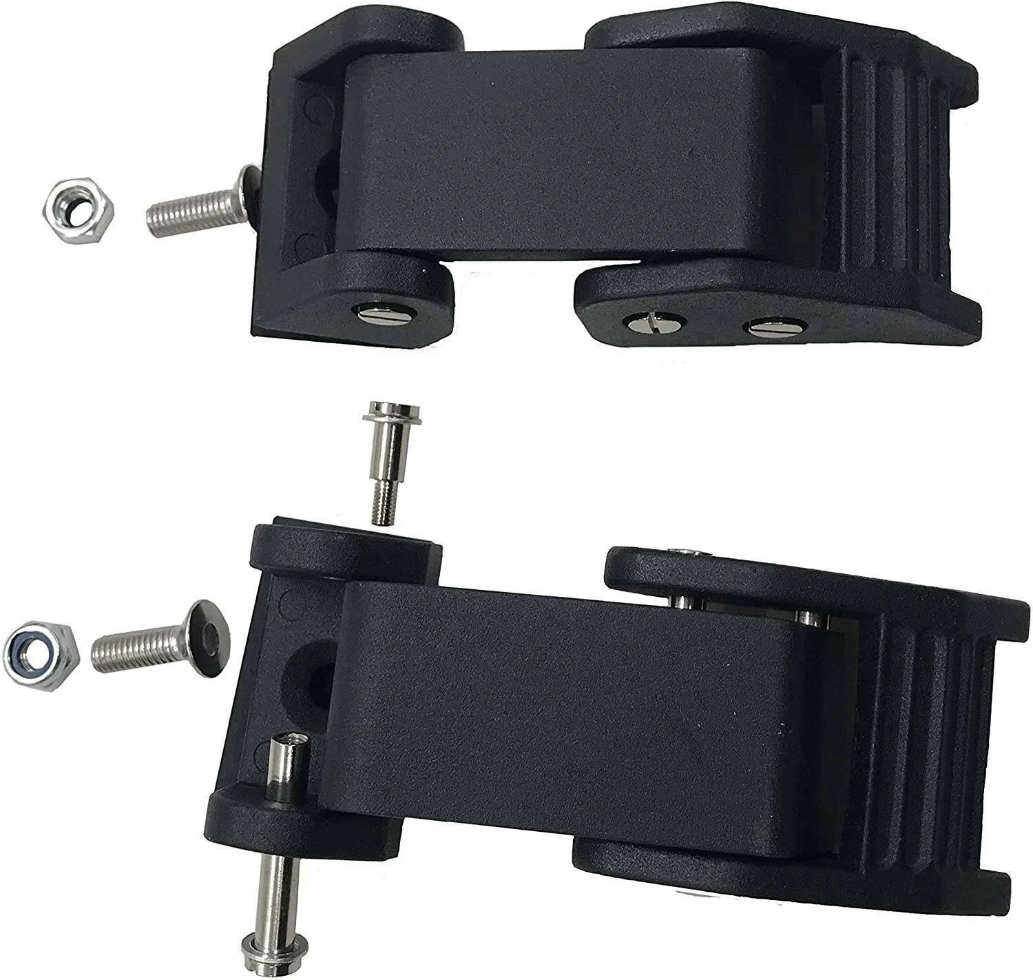 Black Aluminum Hood Lock Latch Catch Kit For Jeep Wrangler JK JL 2007-2019