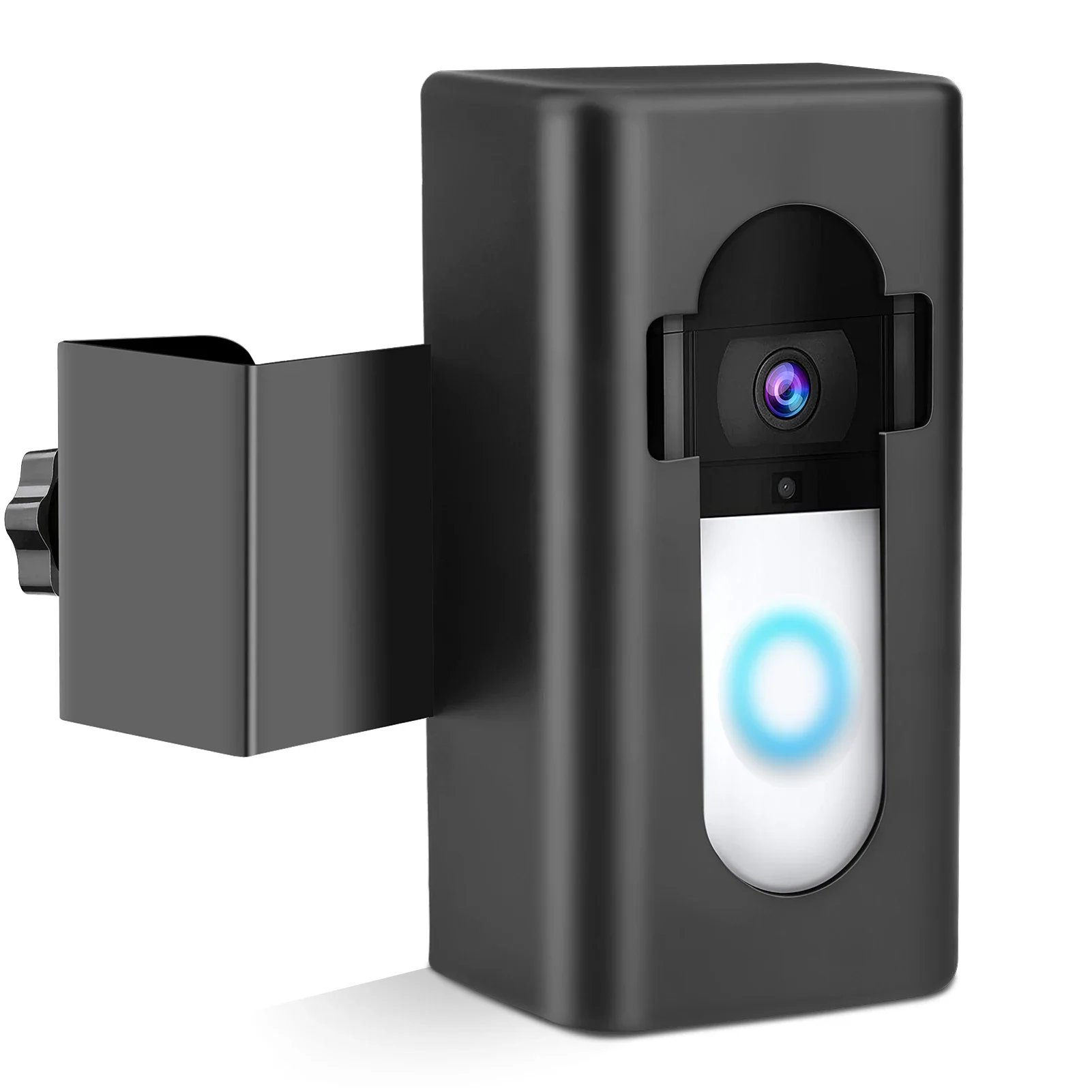 Support de sonnette, Installation facile, sans perceuse, antivol, vidéo avec clignotant, sonnette vi