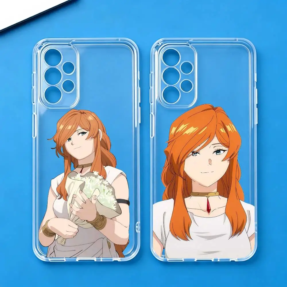 S-Sousou-no-F-Frieren-Flamme- Phone Case Transparent Silicone Soft For Samsung S25,S24,S21,S22,S23,S30,Ultra,S20,Plus,Fe