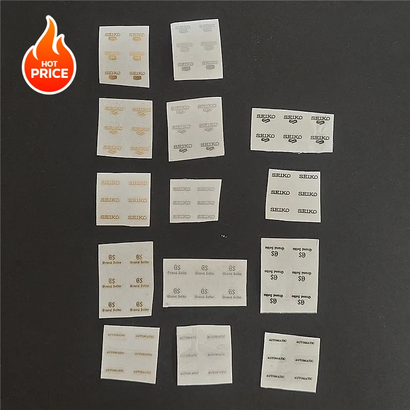 

for New Change Seiko watch literal logo stud watch dial SEIKO labeling metal LOGO5 sticker GS sticker