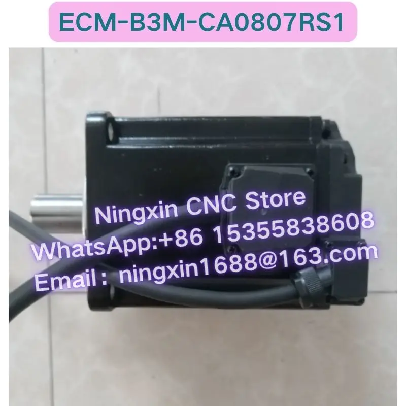 Used ECM-B3M-CA0807RS1 Servo Motor Functional test OK Fast delivery