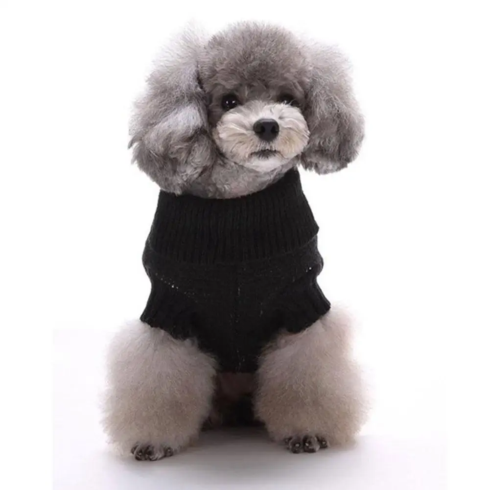 Preto amor diamante roupas para animais de estimação natal teddy cão camisola e deco roupas outono gato cão lã quente S-XXL animal de estimação bonito mistura w o5e1