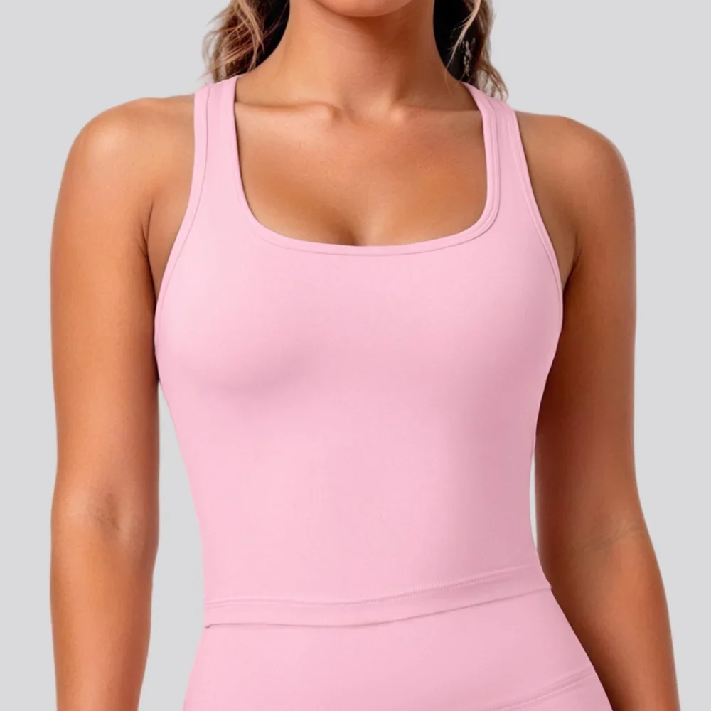 Women's Sports Bra Quick Dry Yoga Vest Gym Top Outdoor Recreation Workout Running Shock-proof Fitness Bra Crop Top Yoga Clothing