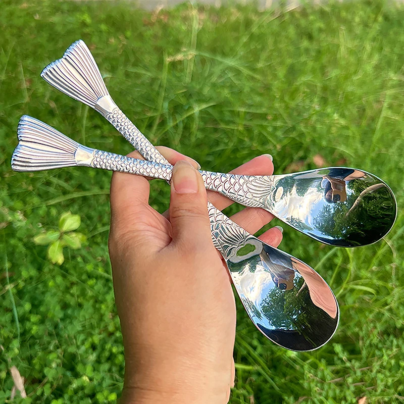 Stainless Steel Soup Spoon Deepen Large Capacity Spoon Silver Mirror Polished Flatware Soup Rice Home Kitchen Tableware