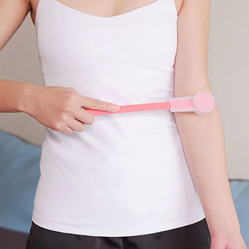 Durable Long Handle Gua Sha Massage Stick Relaxing Neck Silicone Body Massager Relieve Fatigue Back Massager