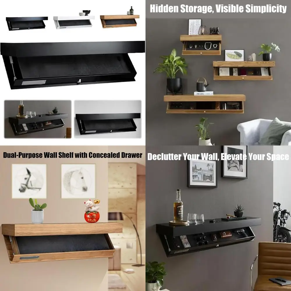 Etagere-murale-a-tiroir-cachee-compartiment-de-rangement-secret-pour-montage-flottant