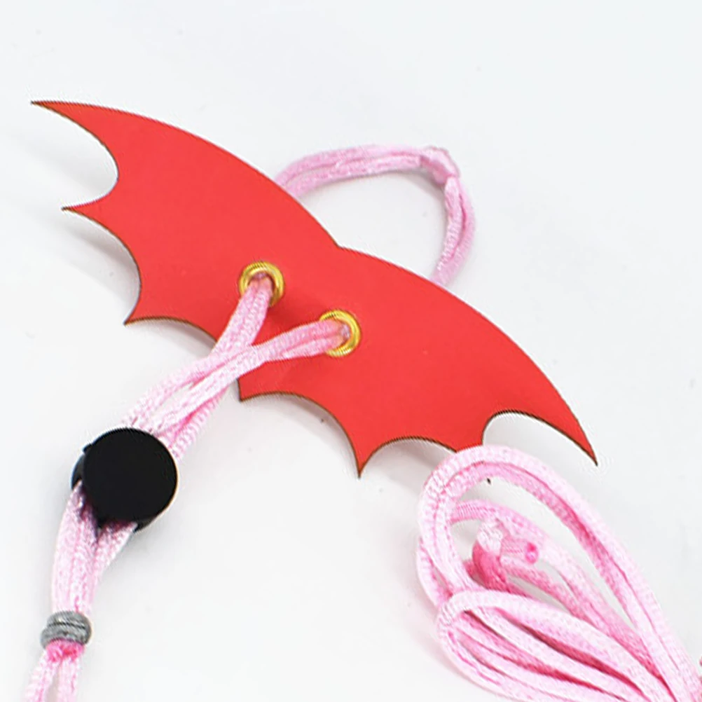

2 PCS Leash Cat and Harness Puppy Reptiles Rope for Lizard Adjustable with Wing Small Animal Crawl
