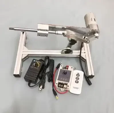 60mm Stroke Linear Reciprocating Telescopic Motor Electrodeless Speed Control DIY with Adjustable Bracket