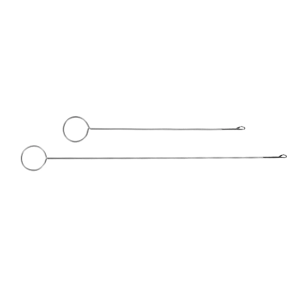 

2pcs Drawstring Threader Tool Premium Metal for Pants Shorts Sewing Craft Durable Safe Sturdy Material Great Gift Enthusiasts