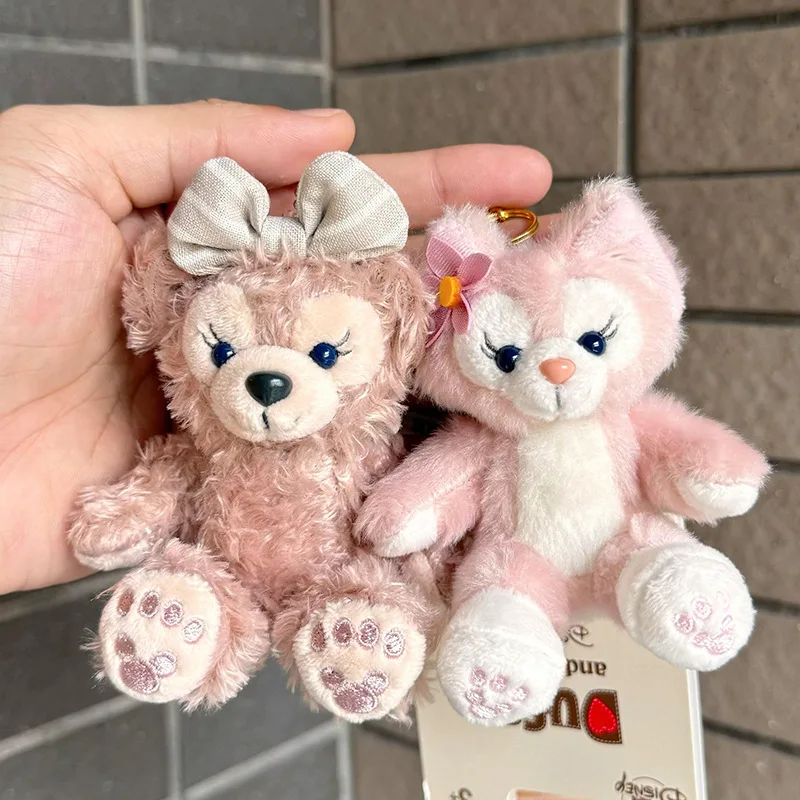 12 سنتيمتر حالمة الكرتون ألعاب من نسيج مخملي الوردي لطيف لينا حسناء حقيبة الظهر قلادة ألعاب من نسيج مخملي حقيبة الإكسسوارات قلادة المفاتيح هدية