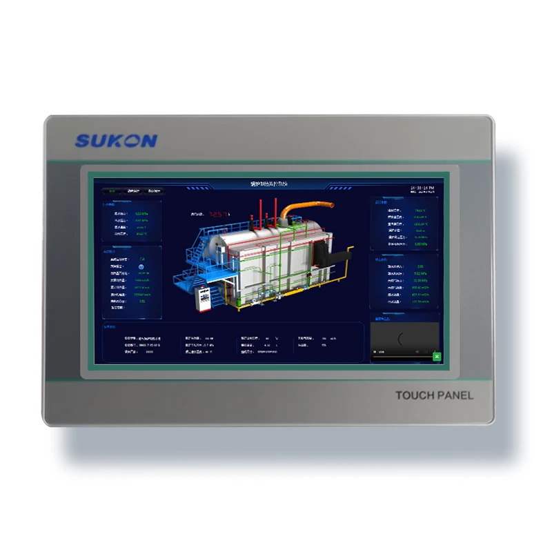 July005 High Quality 7-Inch Single Serial Port HMI Touch Screen 3070ie All-In-One Industrial PCs and Human Machine Interface