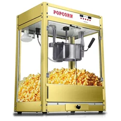 8oz Wholesale Stainless Steel Electric Industrial Popcorn Machine Price Pop Corn Machine With Ce Certificate