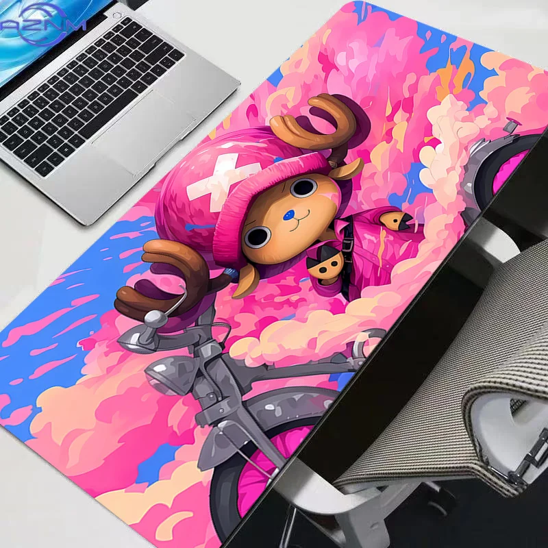 New Mouse Pads Big Pc One Piece Chopper Speed For e-sports Players 800x300 Laptop Computer Keyboard  Desk Mat Mousepad