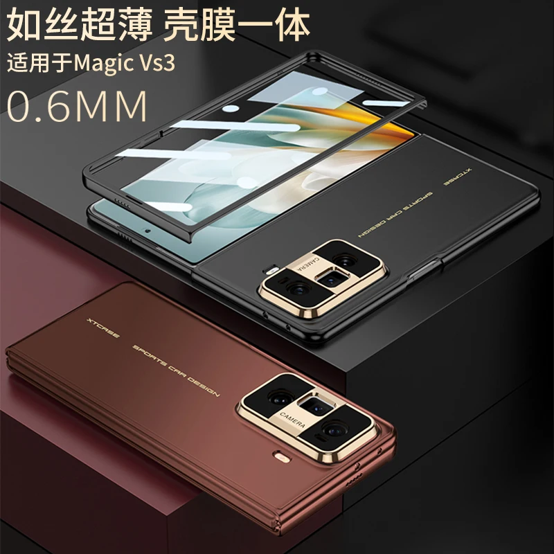 

Super Slim Case for Honor Magic VS3 Camera Lens Screen Protector Full Protection Matte Skin Friendly Cover
