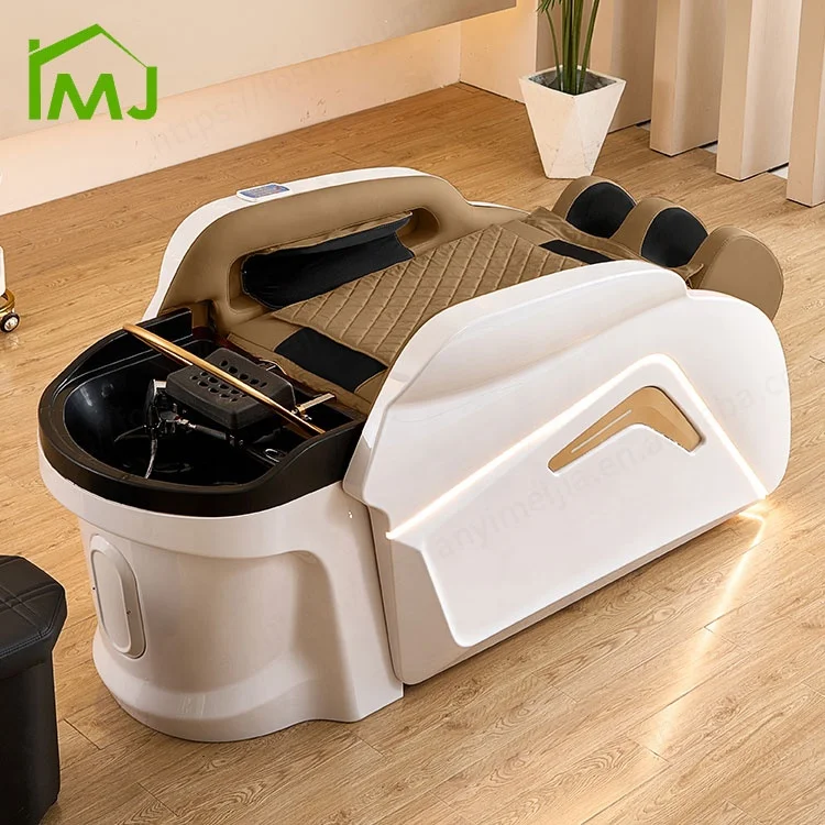 

Beauty Salon Equipment Thai Shampoo Bowl Chair Hair Nursing Electric Massage Head Spa Bed