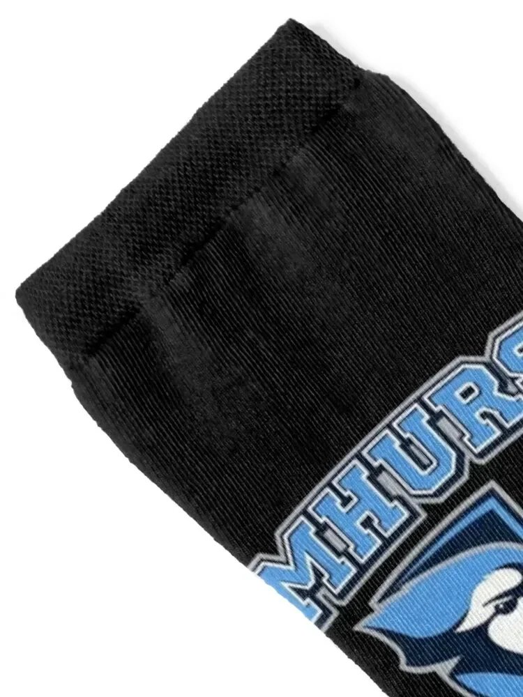 Elmhurst University - Elmhurst College Socks Stockings compression football snow christmas stocking Women's Socks Men's