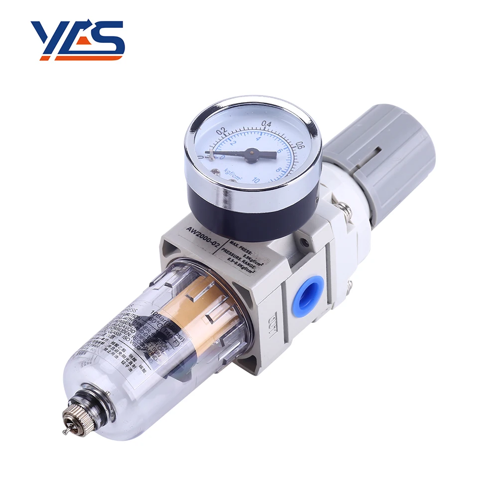 AW series pneumatic regulator drain valve air compressor filter flow regulating valve AW5000-10/AW5000-10D