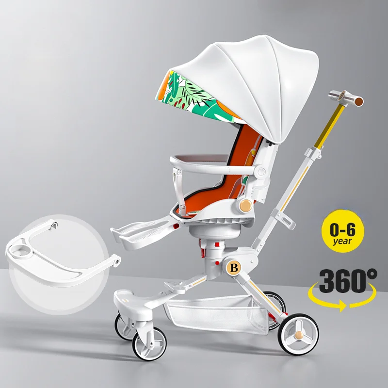 NEW Baby stroller four wheels Shock absorption Portable foldable Stroller Lightweight travel children's Trolley cart