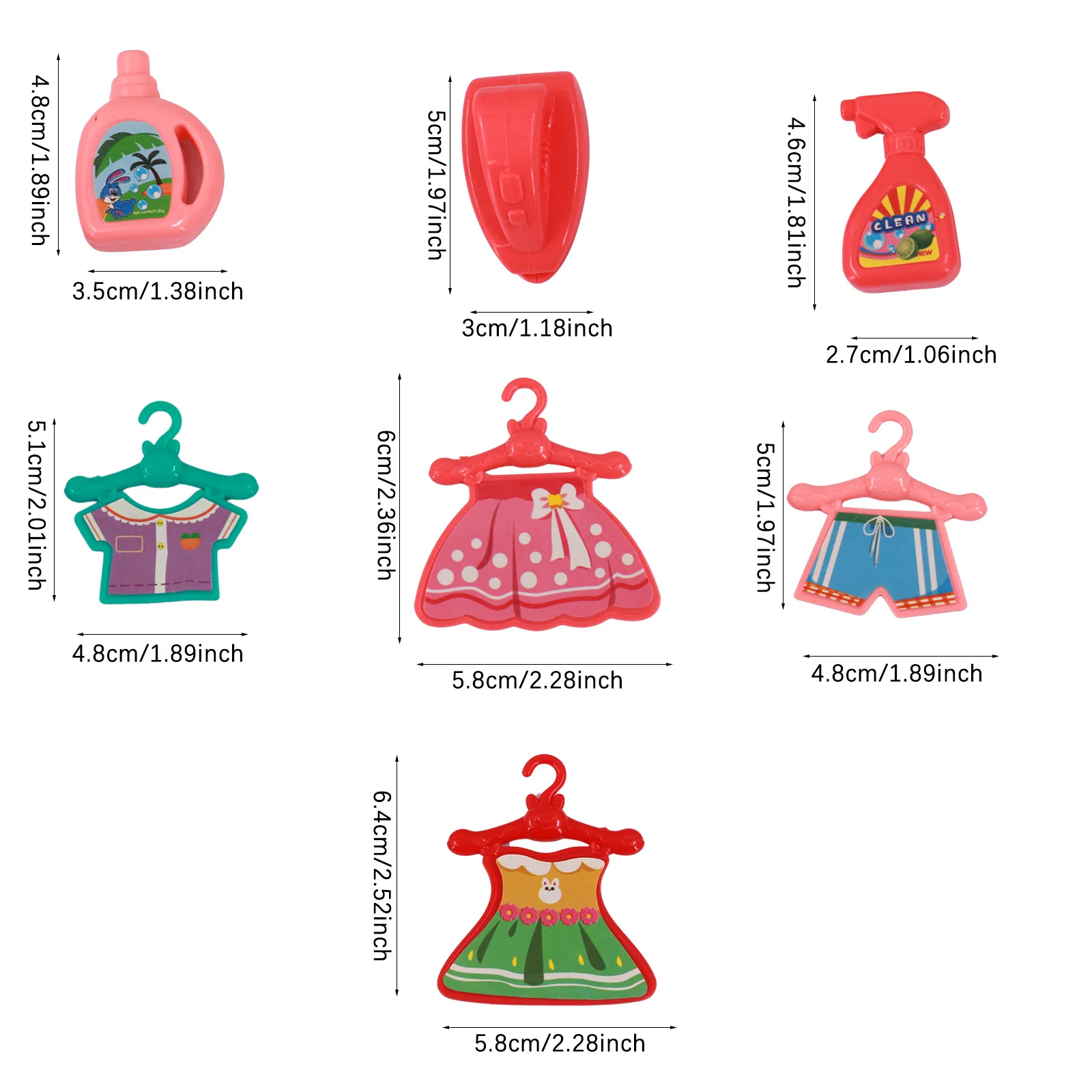 Mini support de séchage pour jouets, combinaison de détergent à lessive, Machine à laver, porte-vêtements, accessoires pour maison de poupée, nouvelle collection