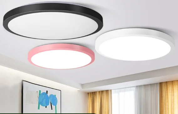 (002)LED Ceiling Lamp Modern Ultra-thin Round Bedroom Lamp Corridor Balcony