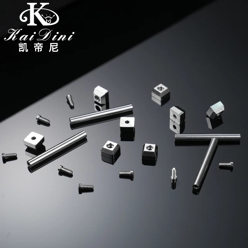 For Cartier Pasha Watch Link connecting rod Shaft Stainless Steel Screw Rod Strap Link Rod Ear Rod Fixed Shaft watch lugs