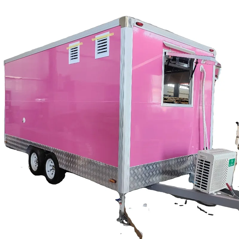 Customized Street Mobile Kitchen Food Trailer Customize Mobile Restaurant Mobile Food Trailers For Sale Usa Europe Australia