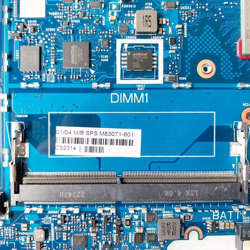 Imagem -04 - Placa-mãe para hp Probook X360 435 g8 Hsn-i44c 435 g8 6050a324380 Cpu R75800u R5-5600u R3-5400u Uma