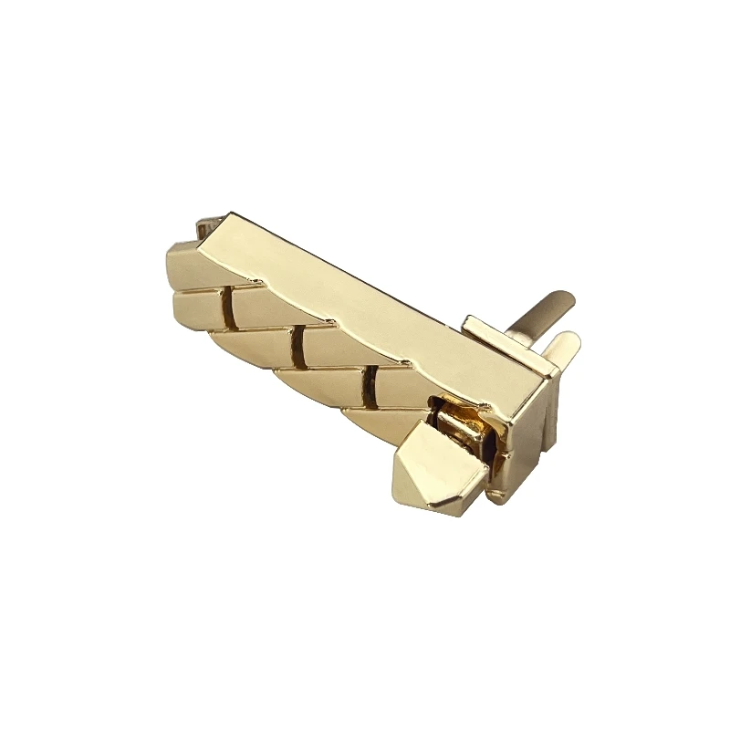 Rectangle Turn Lock for Women Handbags Closure Twist Locks for DIY Repair Bags Parts Hardware Accessories Zinc Alloy